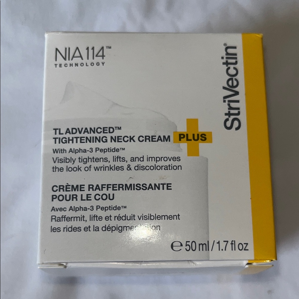 StriVectin TL advanced tightening Neck Cream Plus - never opened